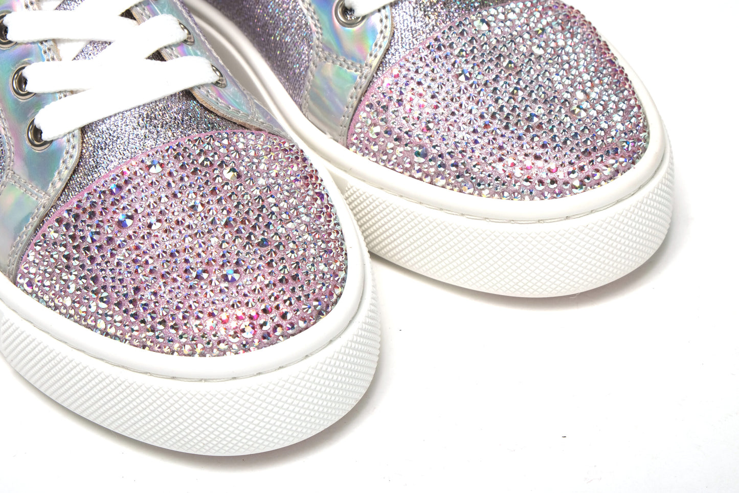 Ab/Silber Super Lou Strass Fla Sneakers