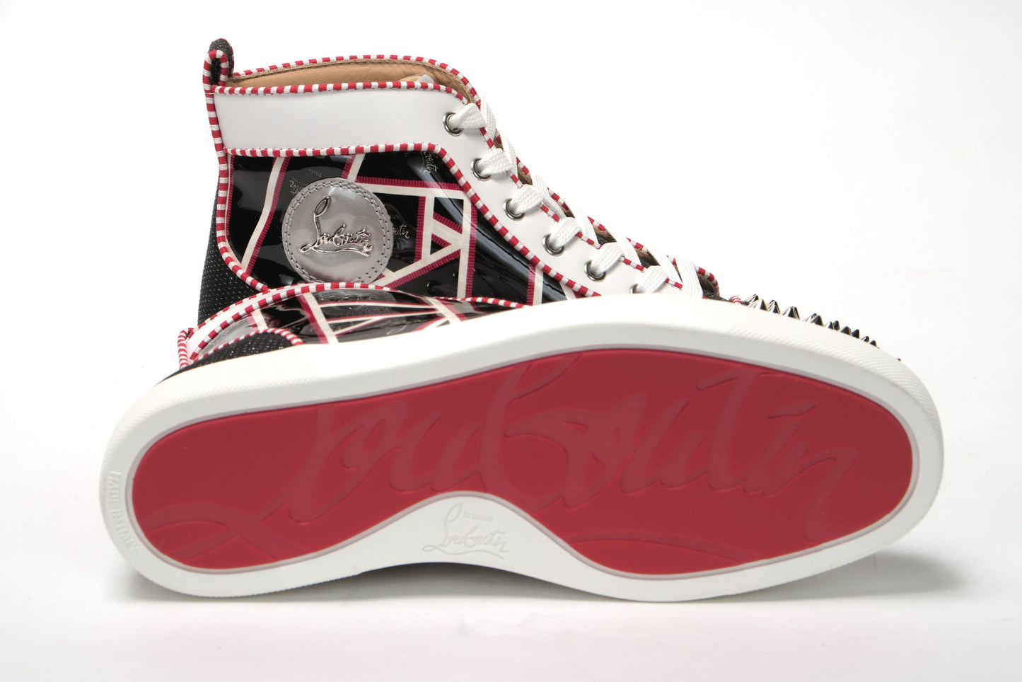 Multicolor Version Lou Spikes Orlato Flache Schuhe