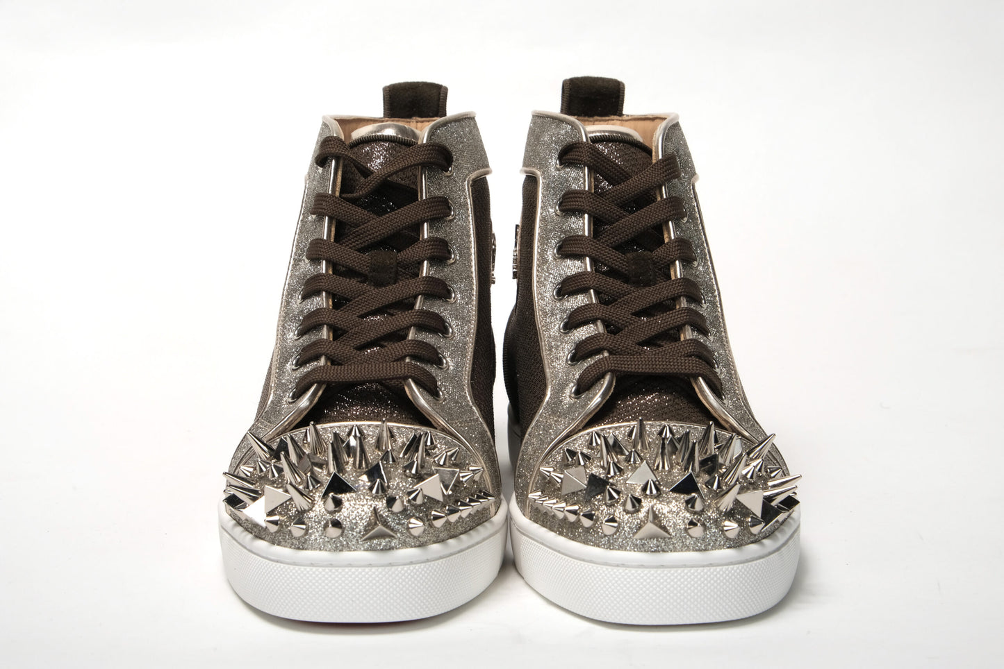 Silber/Sv Lou Pik Orlato Flache Schuhe