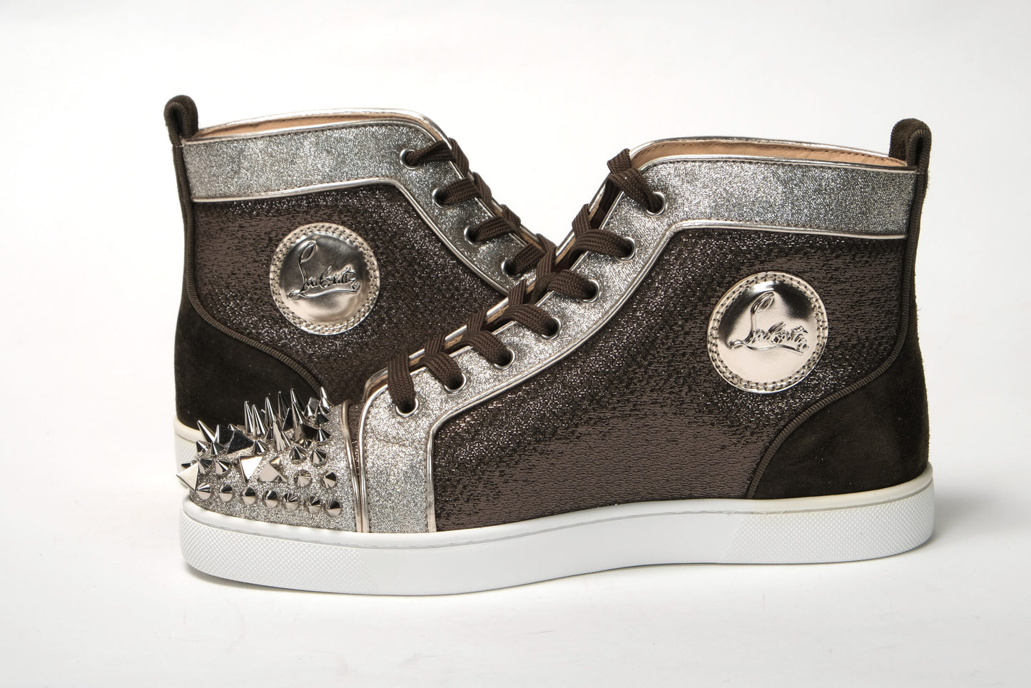 Silber/Sv Lou Pik Orlato Flache Schuhe