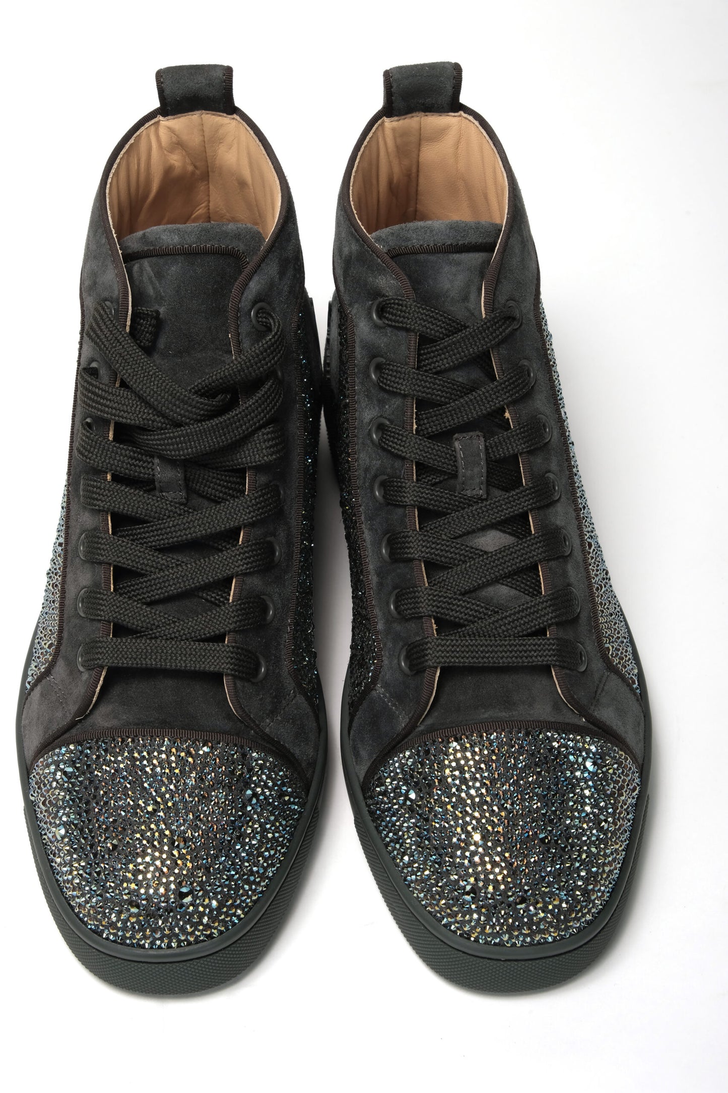 Tsar/Crv/Irid/Grün Louis Flache Veau Schuhe