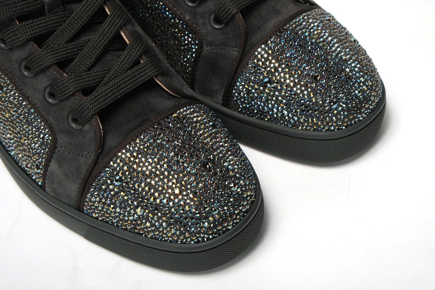 Tsar/Crv/Irid/Grün Louis Flache Veau Schuhe