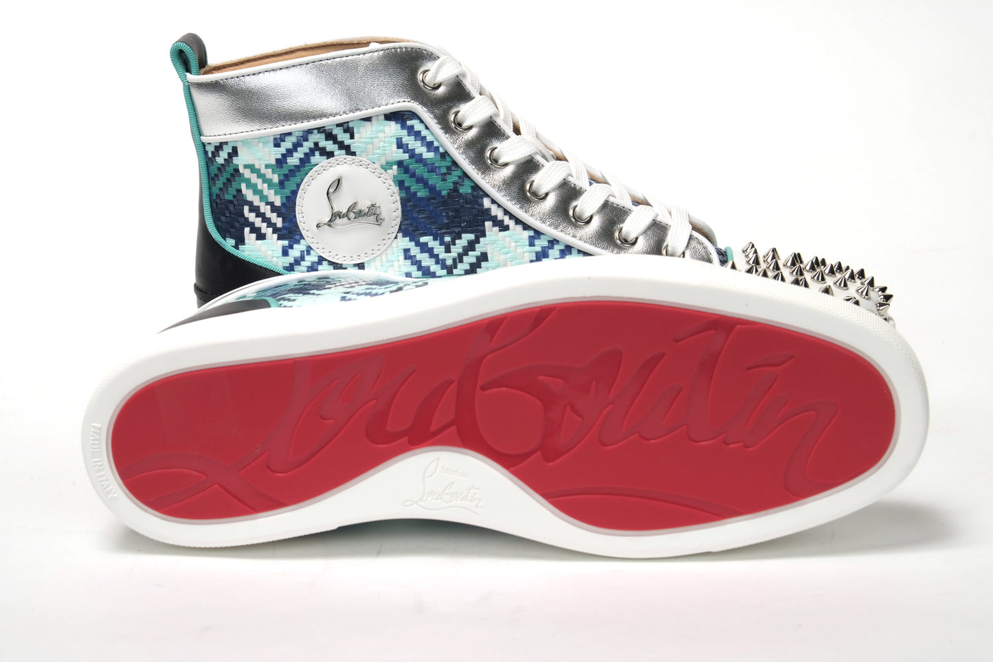 Multicolor Version Lou Spikes Orlato Flache Schuhe