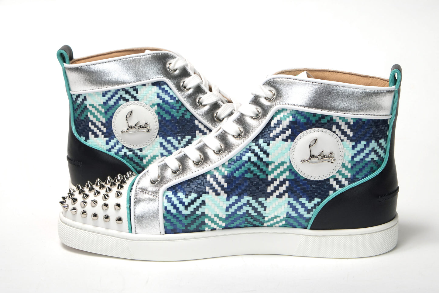 Multicolor Version Lou Spikes Orlato Flache Schuhe