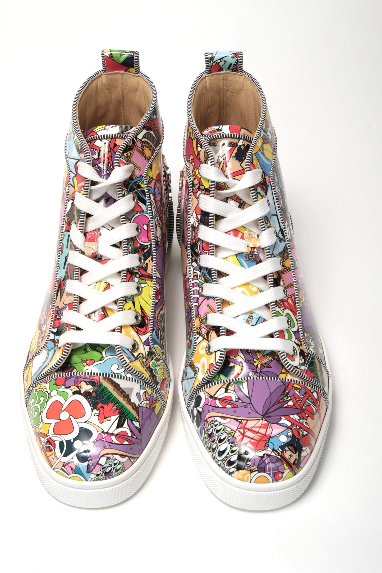 Multicolor Louis Orlato Flache Pat Super Schuhe