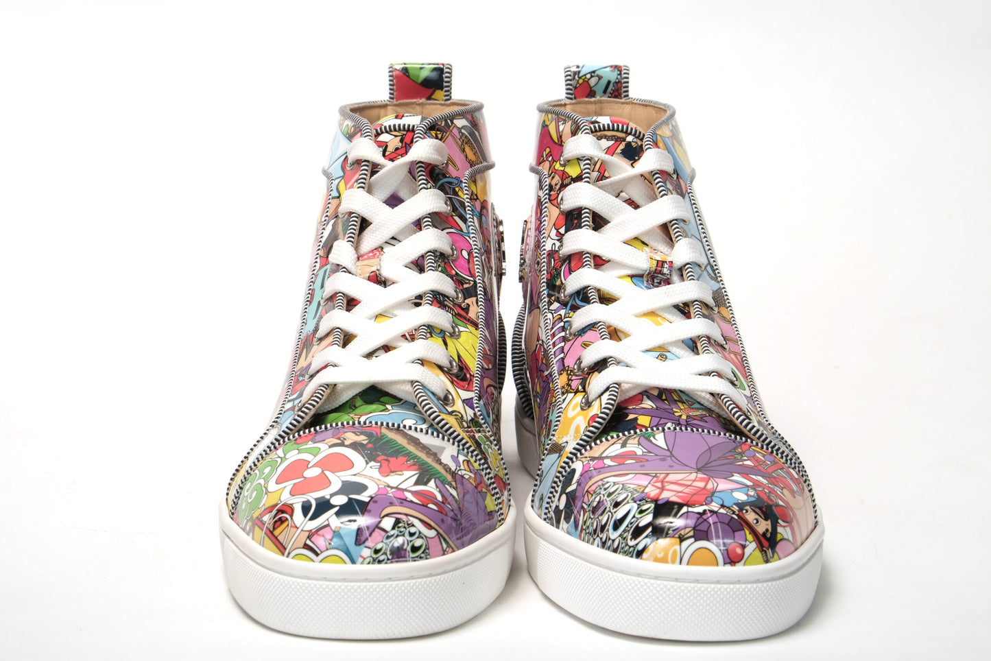 Multicolor Louis Orlato Flache Pat Super Schuhe