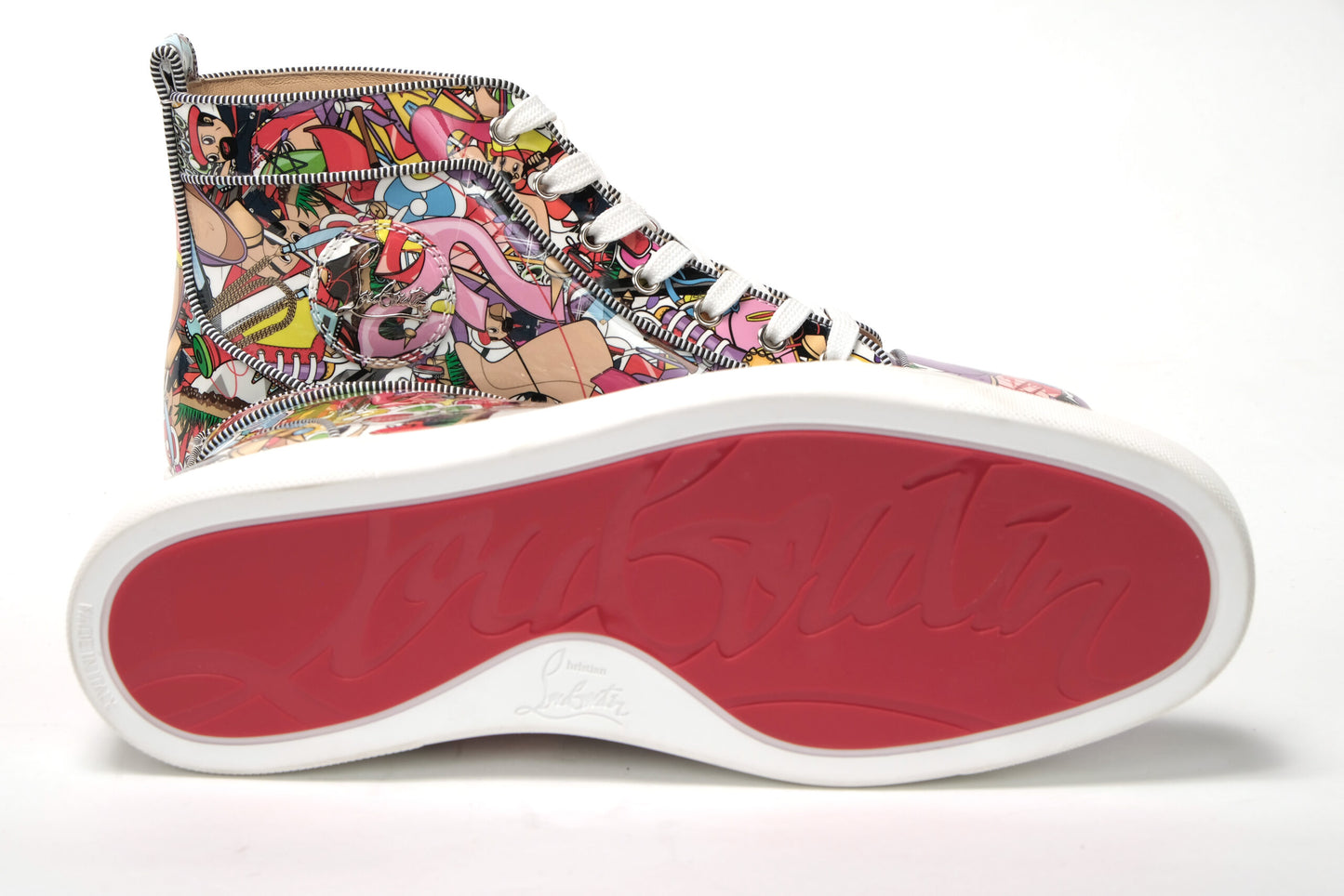 Multicolor Louis Orlato Flache Pat Super Schuhe