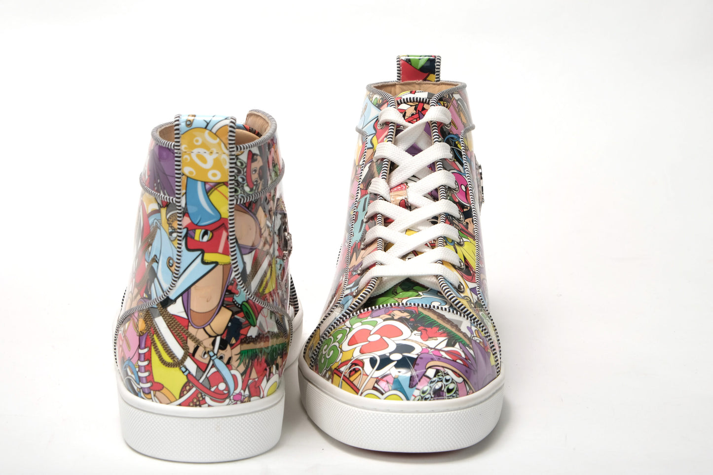 Multicolor Louis Orlato Flache Pat Super Schuhe