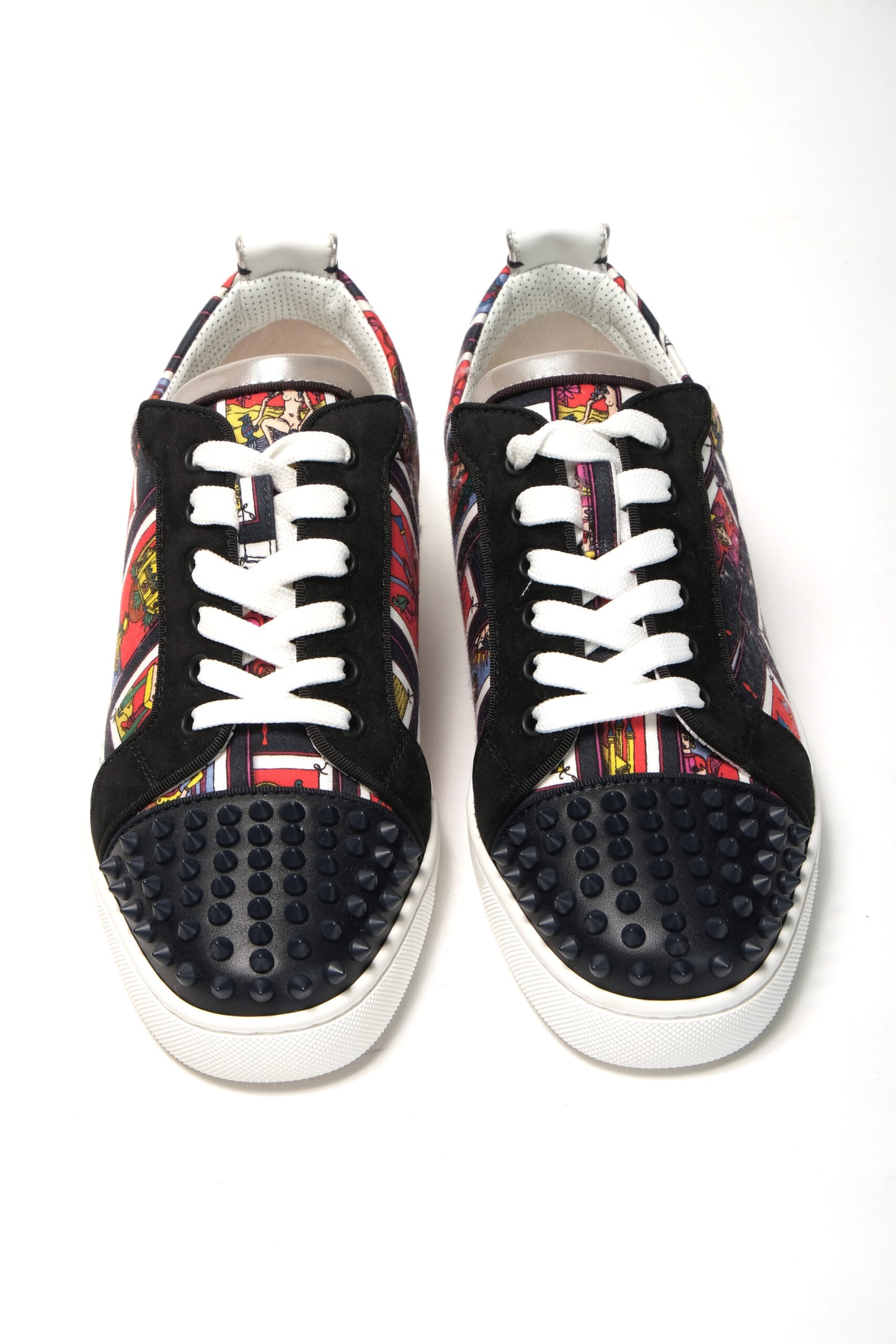 Schwarz Multi/Marine Mat Louis Junior Spikes Schuhe