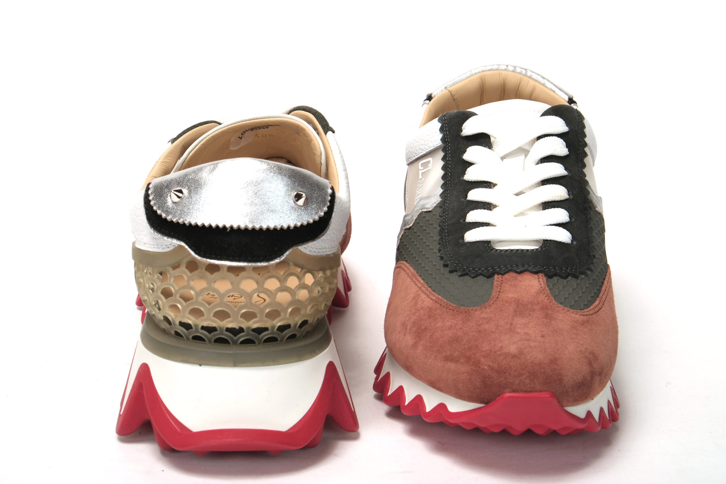 Multicolor Loubishark Flache Version Schuhe
