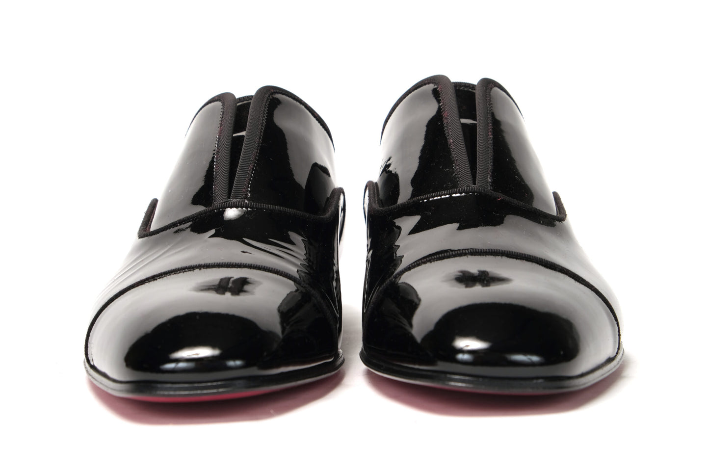 Schwarze Alpha Male flache Schuhe