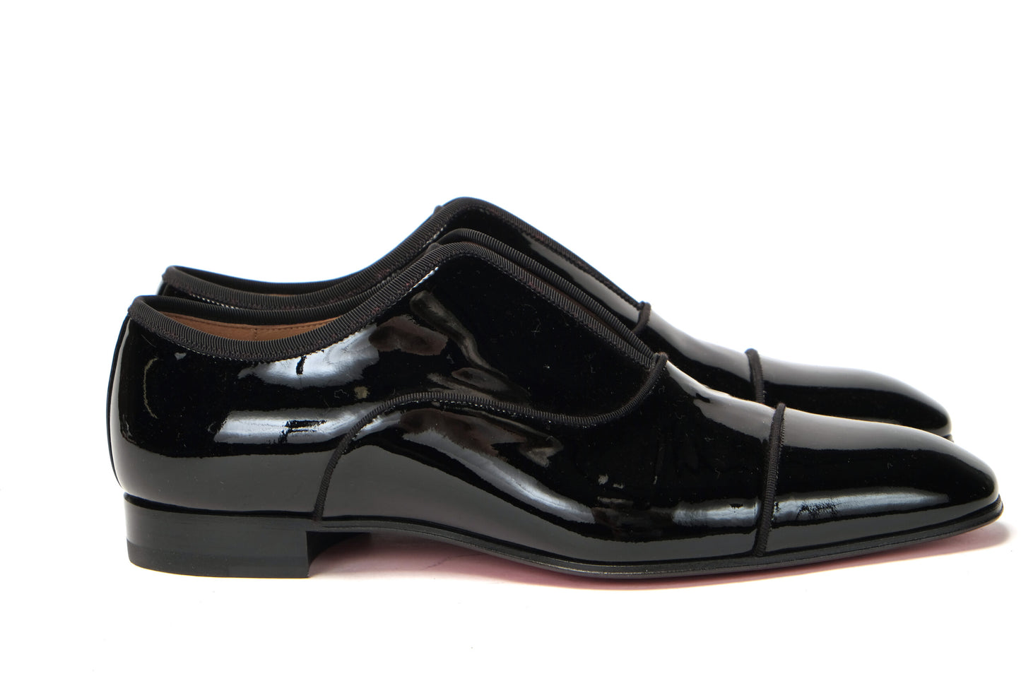 Schwarze Alpha Male flache Schuhe