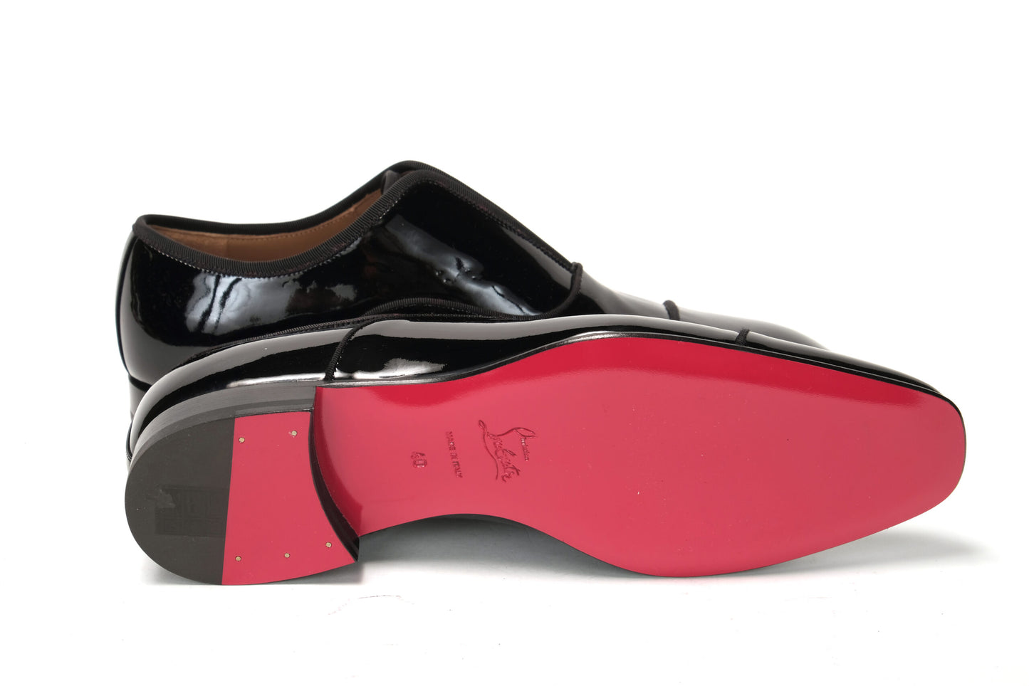 Schwarze Alpha Male flache Schuhe