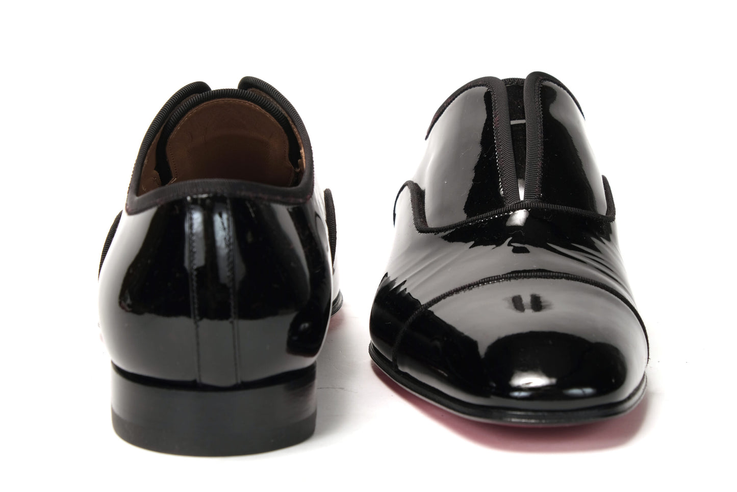 Schwarze Alpha Male flache Schuhe