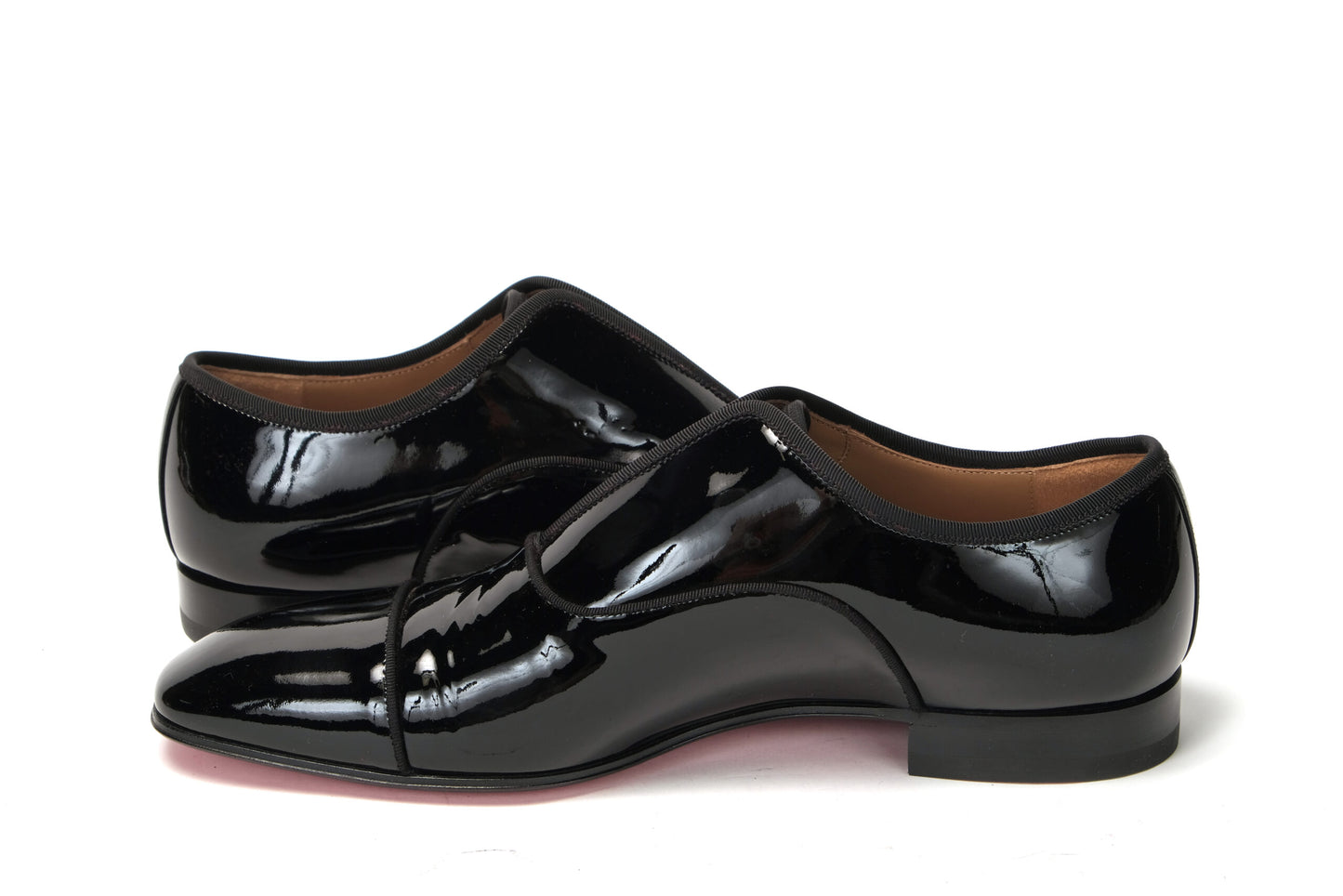 Schwarze Alpha Male flache Schuhe