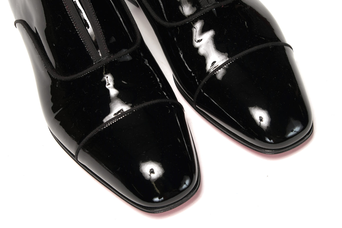 Schwarze Alpha Male flache Schuhe