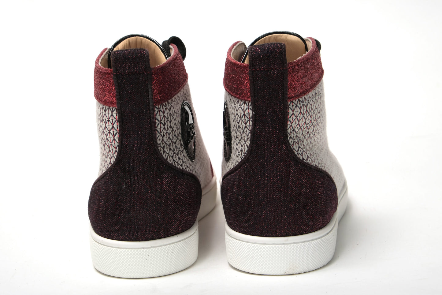 Smoky Version Louis P Strass Flache Schuhe