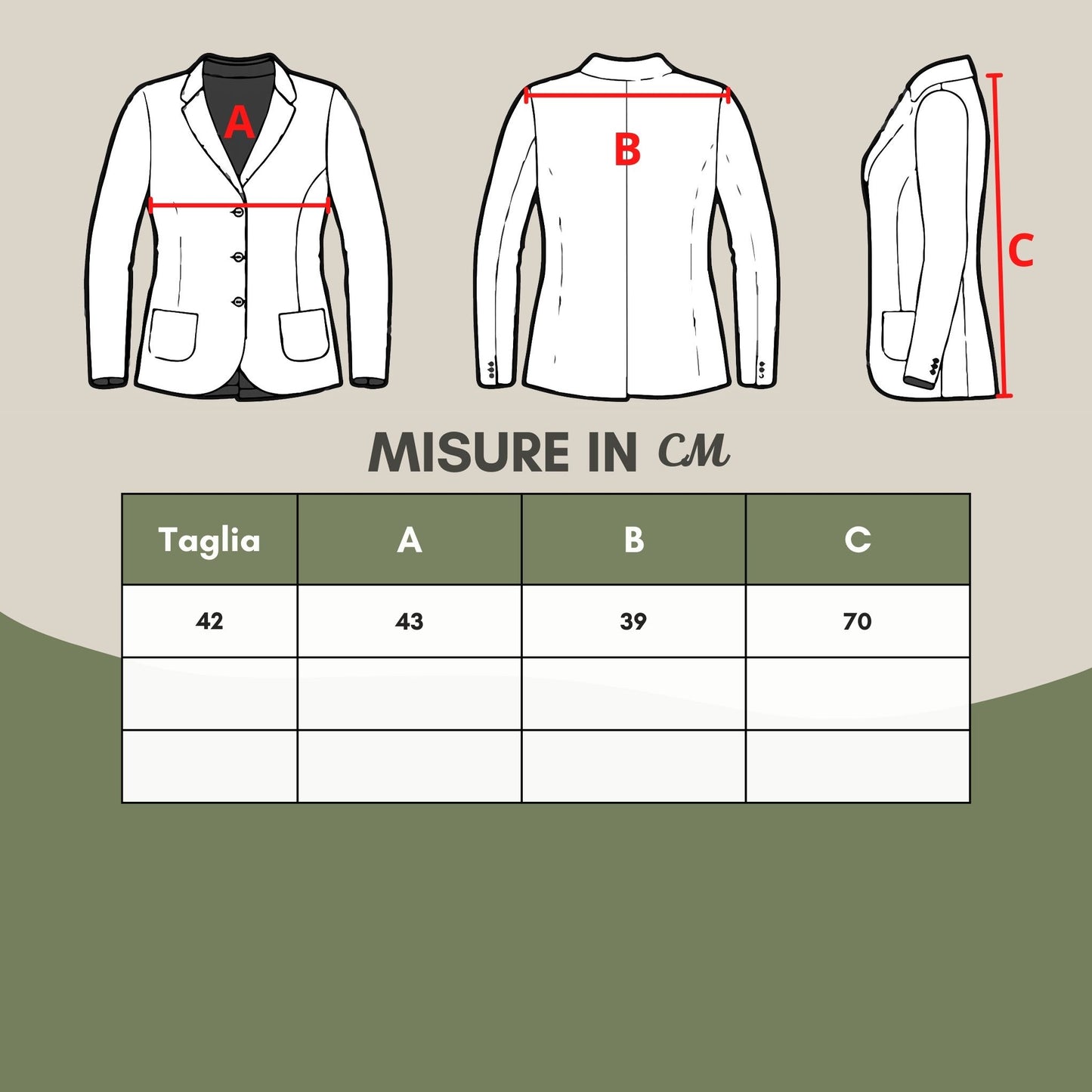 Micro Tartan Jacke aus Wolle und Seide mit Gürtel