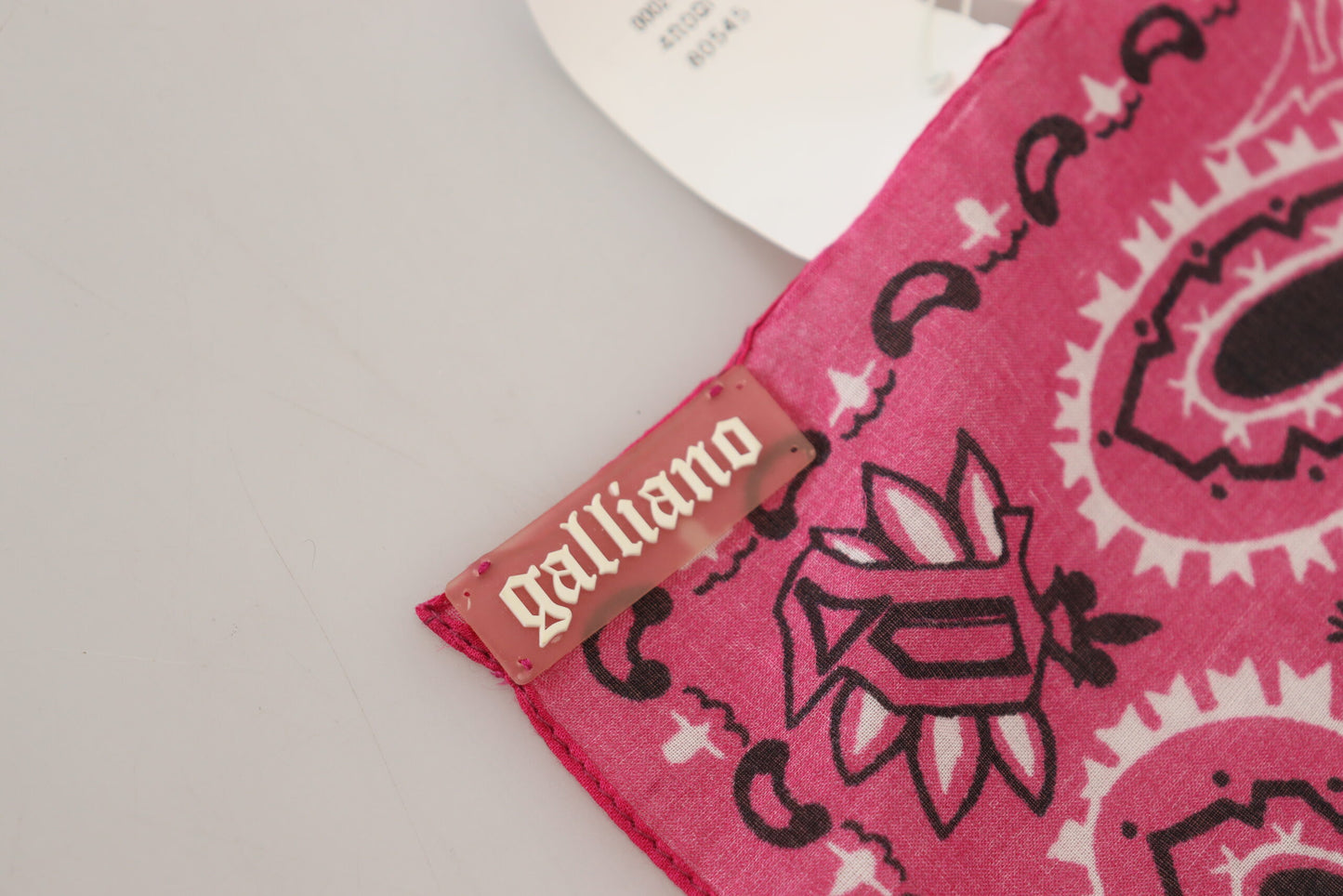 Rosa Bandana Wrap Foulard Quadratisches Taschentuch Halstuch