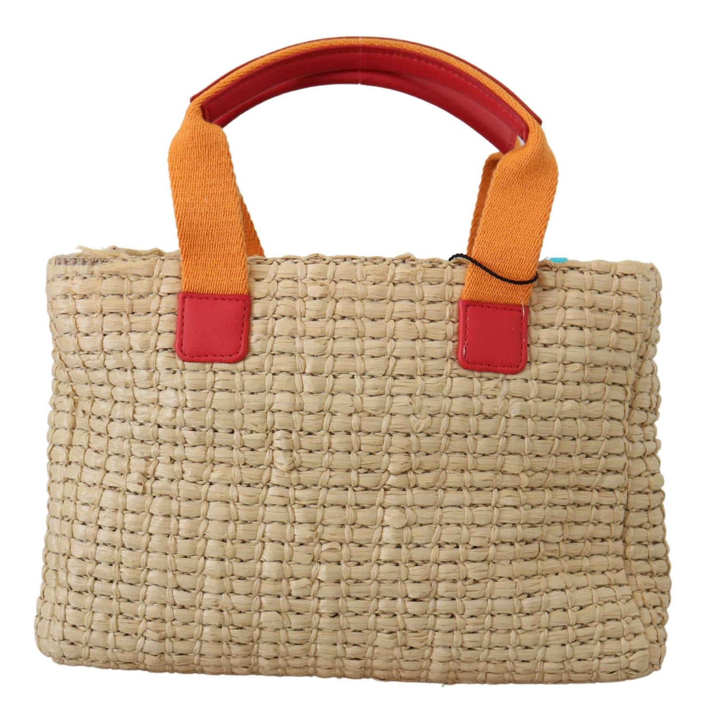 Beige BAMBINO Stroh Carretto Einkaufstasche Kinder