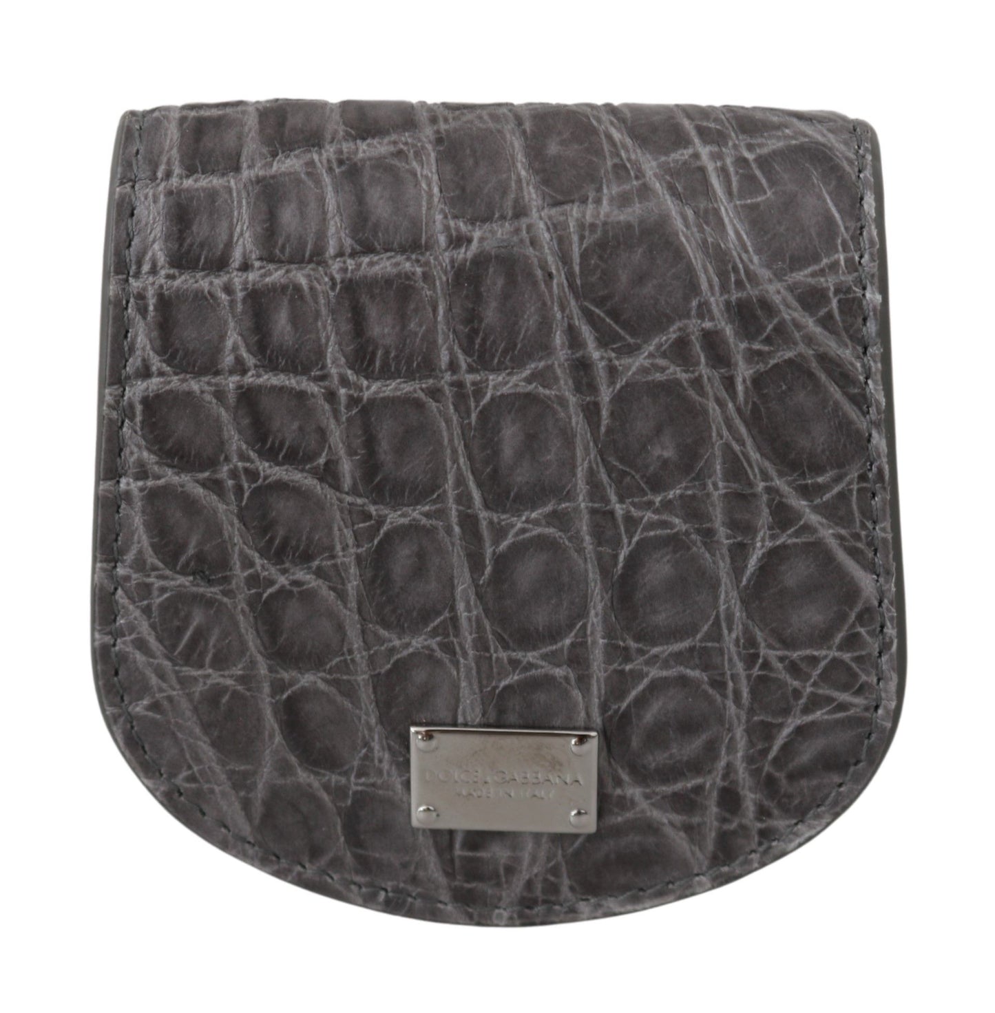 Graue exotische Haut Kondom Fall Halter Tasche Brieftasche