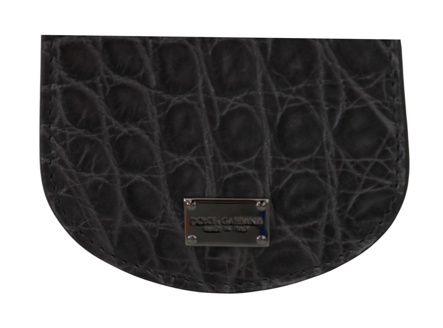 Graue exotische Haut Kondom Fall Halter Tasche Brieftasche