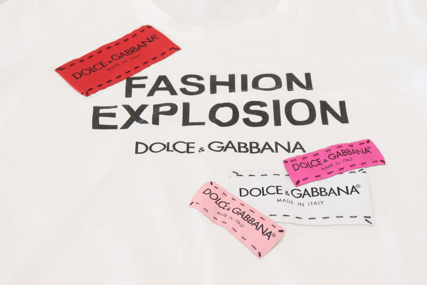 Weißes Baumwolltop Modeexplosion T-shirt