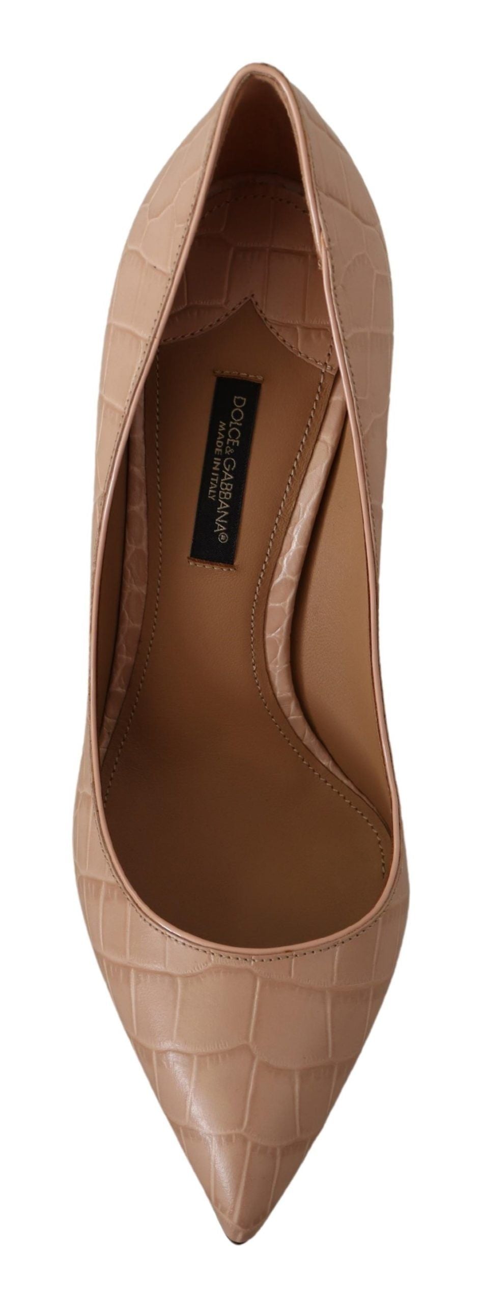 Beige Nude Leder BELLUCCI Heels Pumps Schuhe