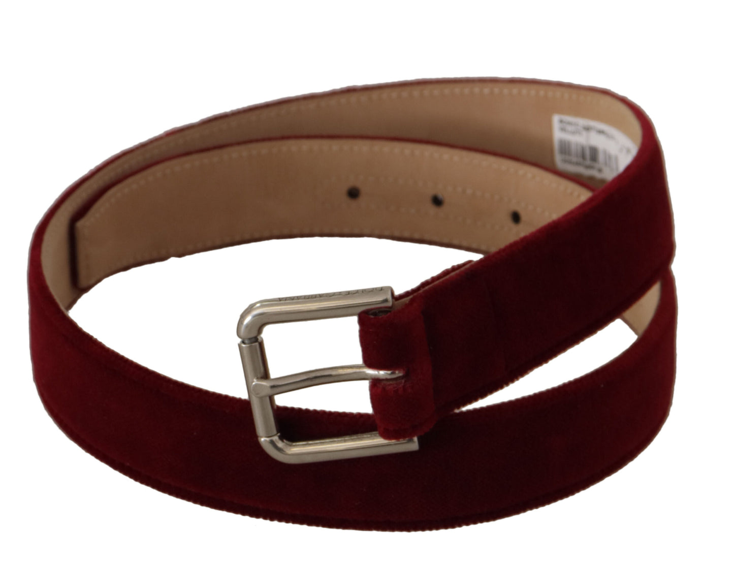 Red Velvet Silber Logo gravierte Metallschnalle Gürtel