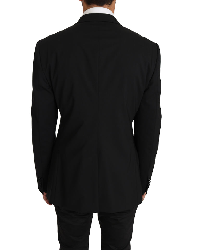 MARTINI Torrero Blazer Jacke aus schwarzer Wolle