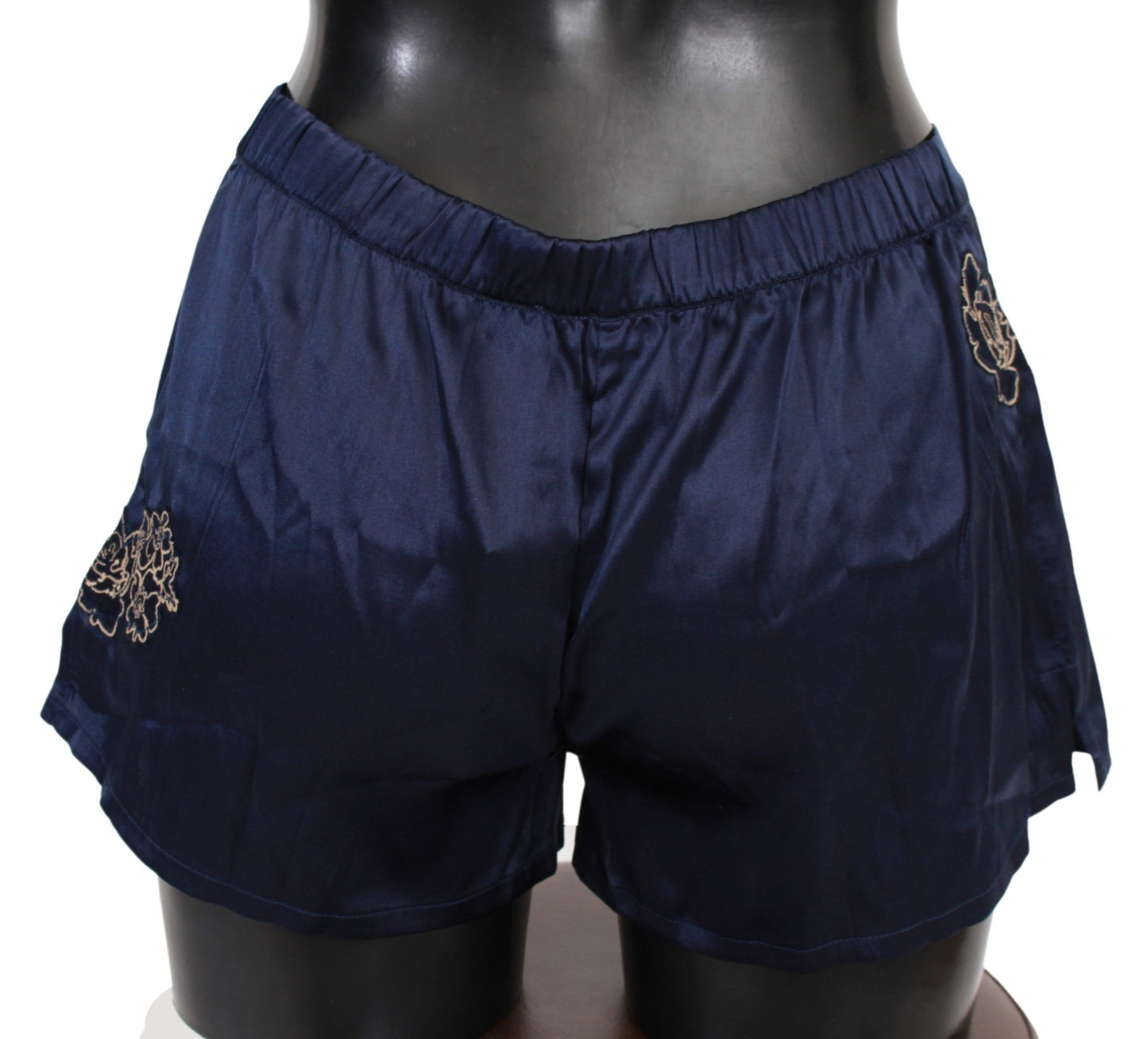 Baumwolle Blau Lingerie Shorts Unterwäsche