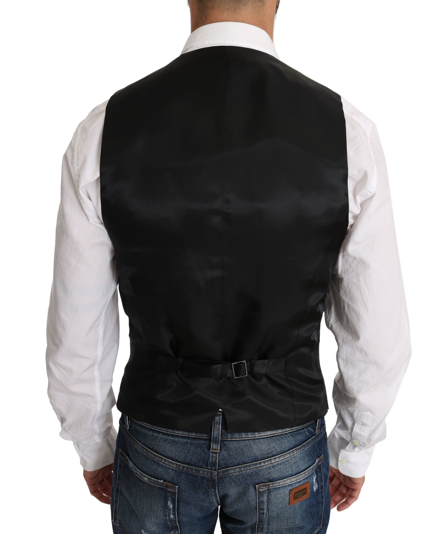 Blazer Weste 2 Stück Schwarz Wolle MARTINI