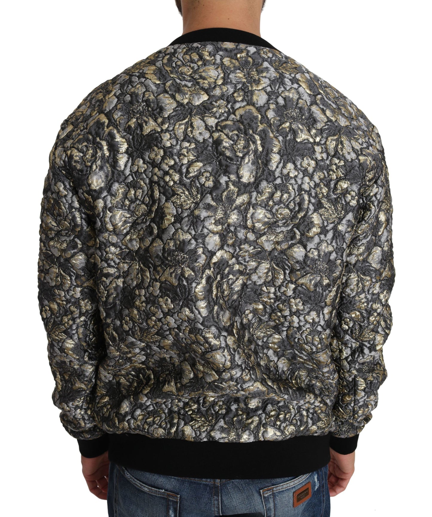 Mehrfarbiger SAMBA Jacquard-Pullover mit Palmtree-Muster