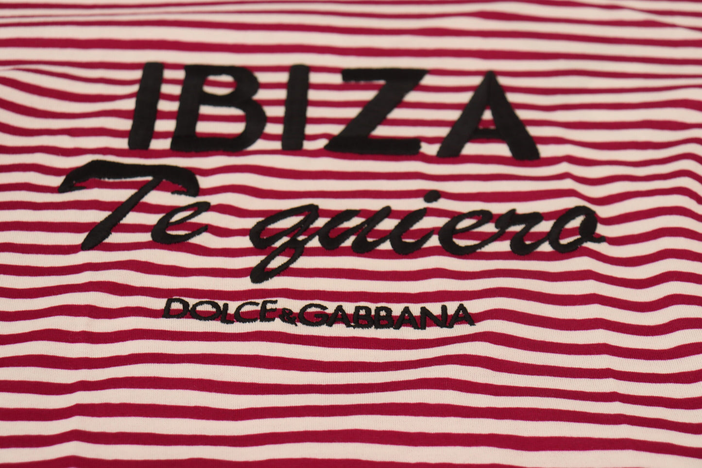 Weiß-rosa IBIZA Exklusive T-shirt