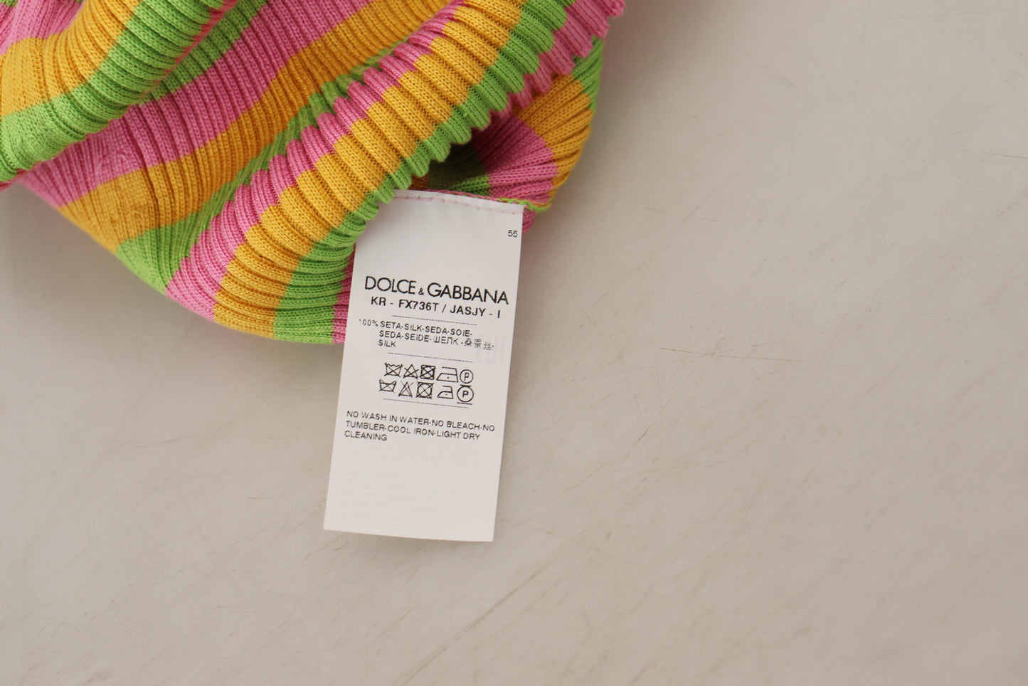 Multicolor Seidenweste Pullover Tank Top