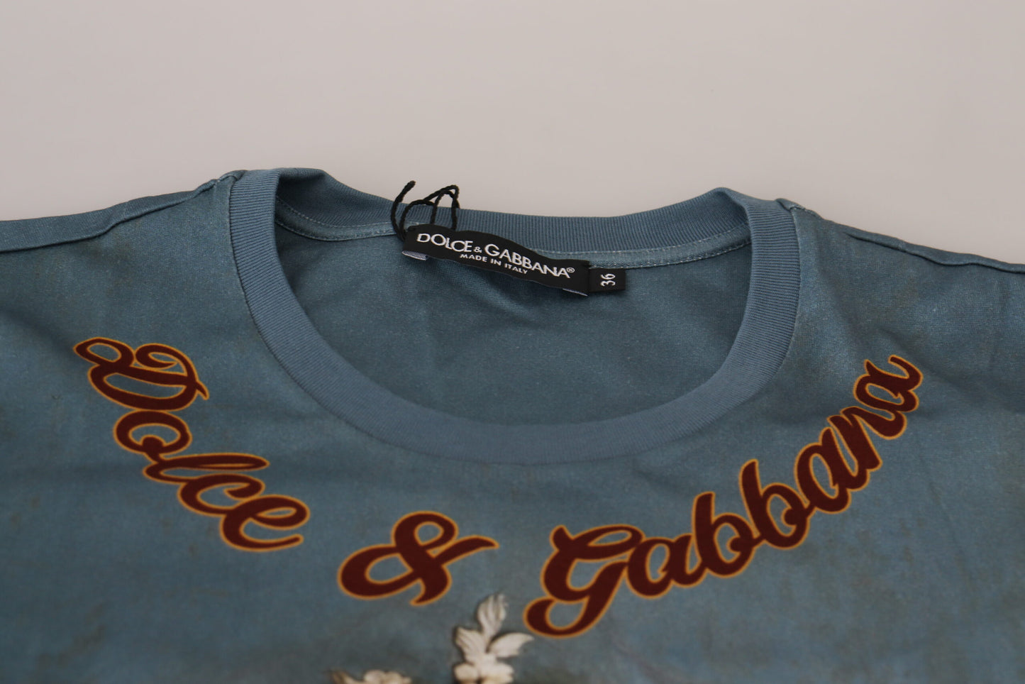 Multicolor DG Logo Angel Bedrucktes Shirt Top