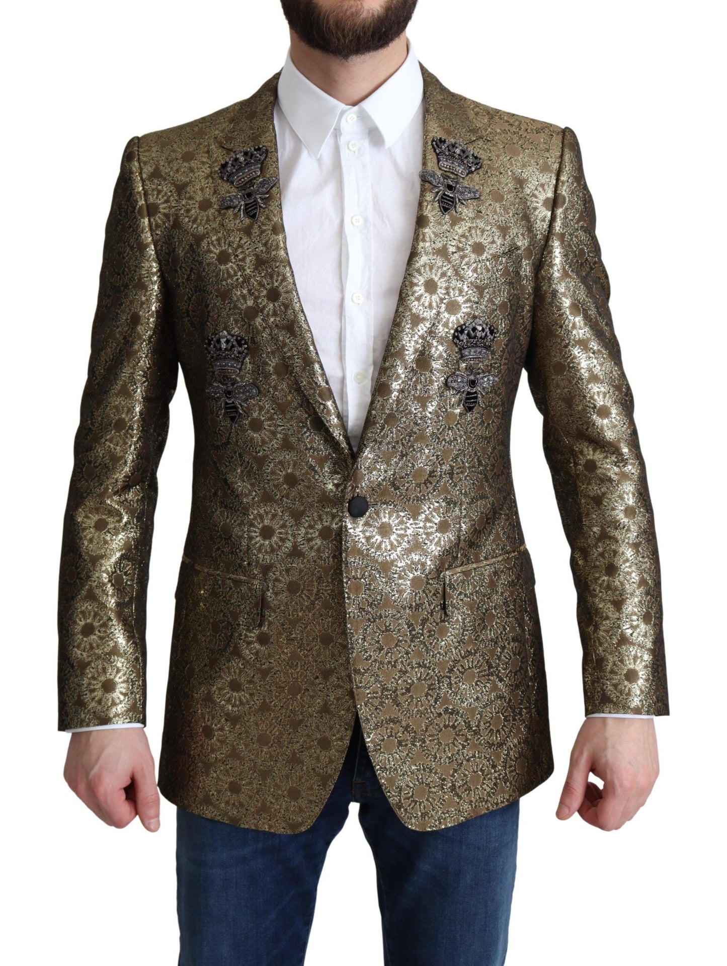 Goldkristall-Krone Biene MARTINI Blazer Jacke