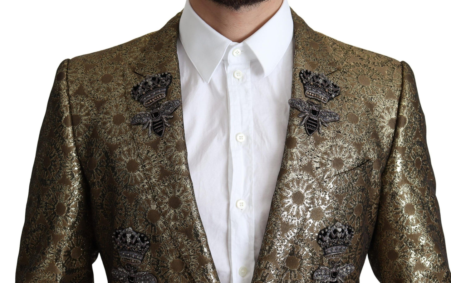 Goldkristall-Krone Biene MARTINI Blazer Jacke
