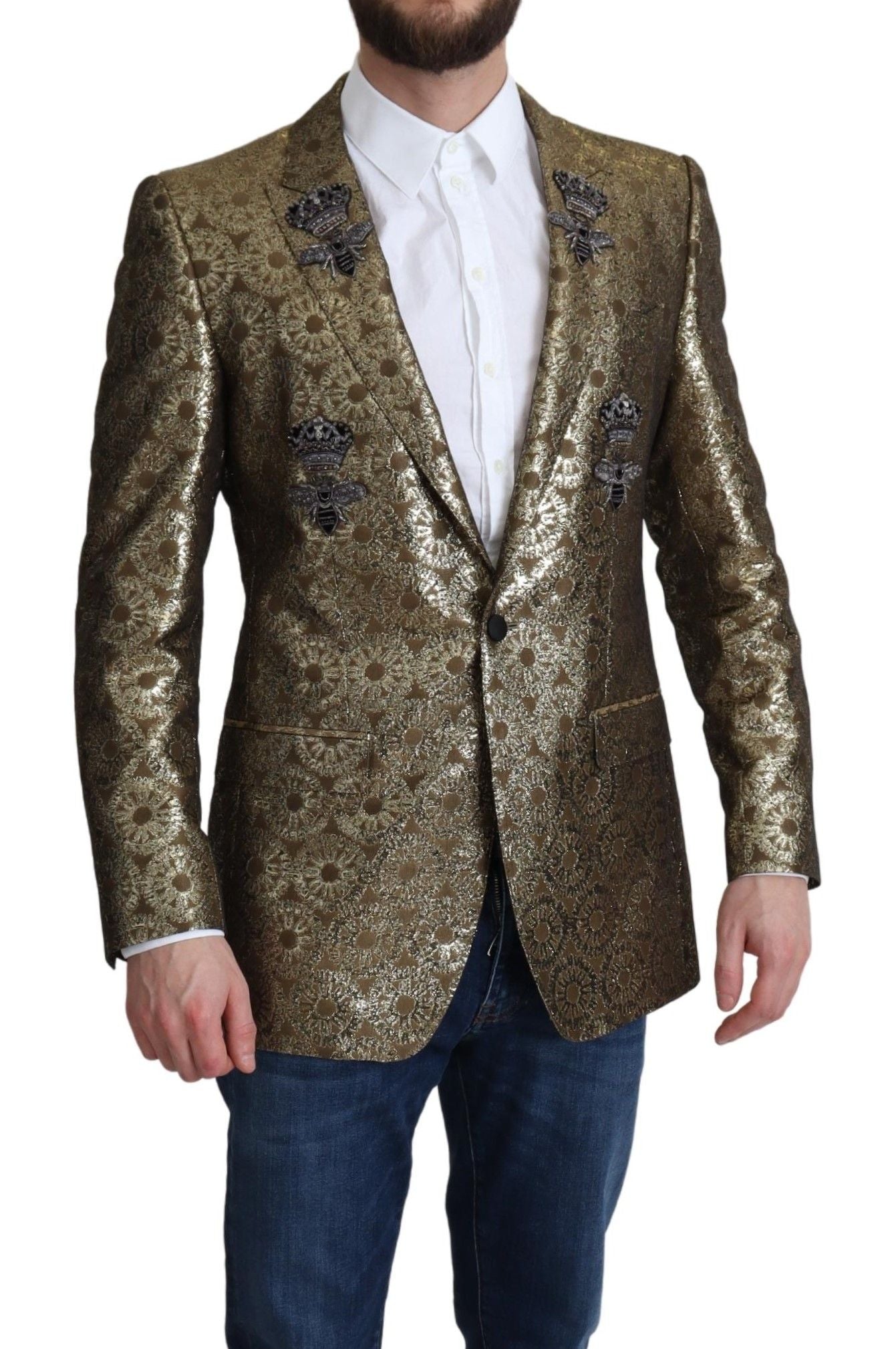Goldkristall-Krone Biene MARTINI Blazer Jacke