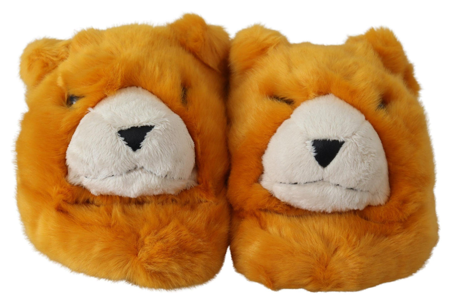 Gelbe LION Flats Hausschuhe Sandalen Schuhe