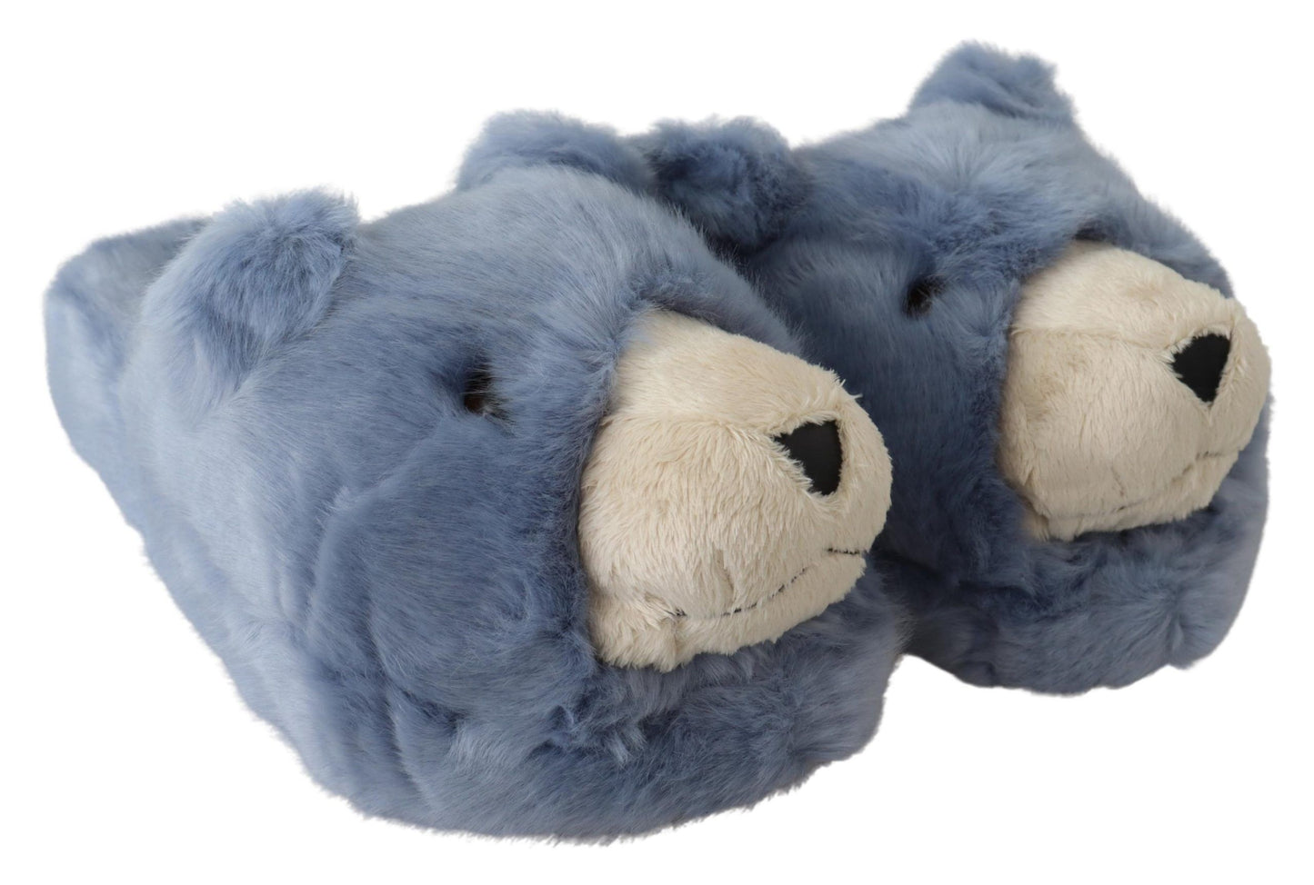 Blau Teddybär Hausschuhe Sandalen Schuhe