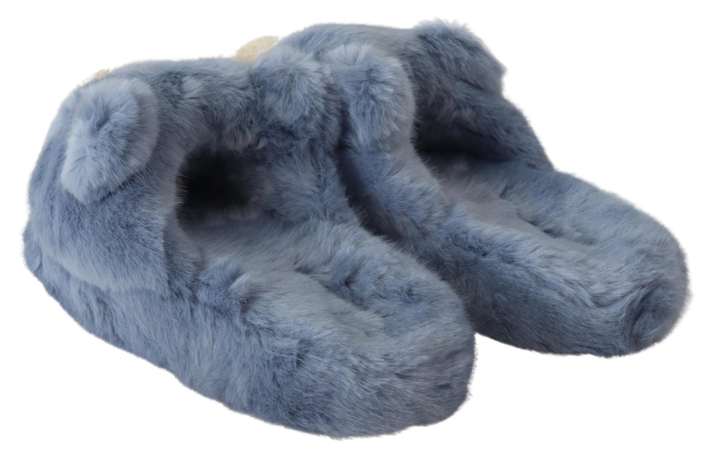 Blau Teddybär Hausschuhe Sandalen Schuhe