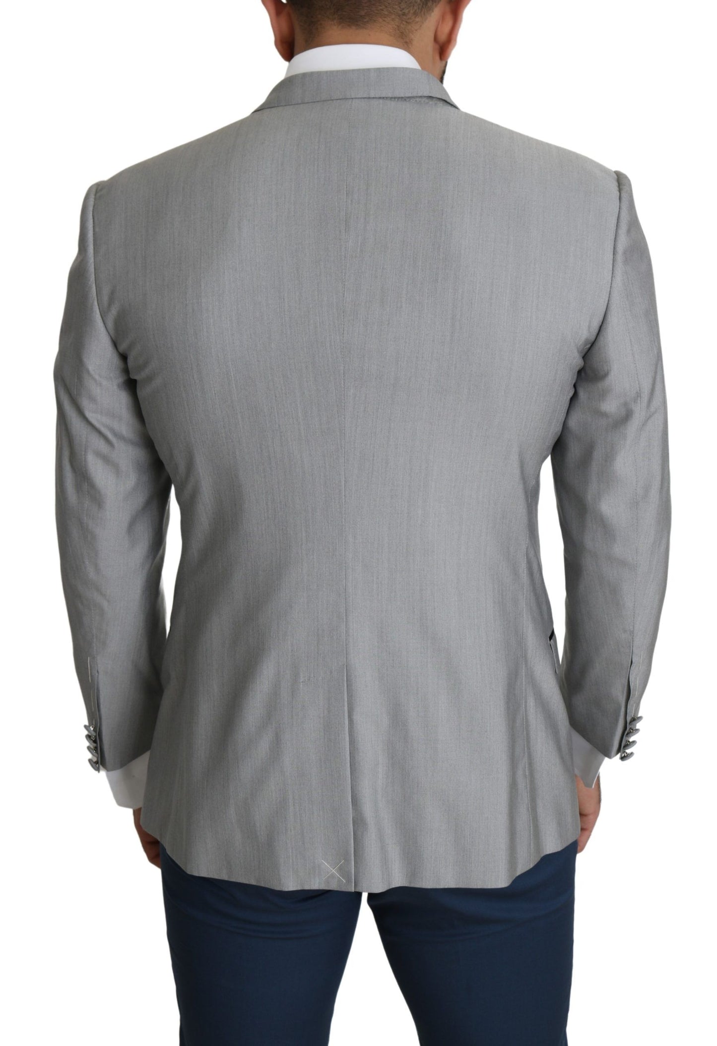 Hellgrauer einreihiger SARTORIA Blazer