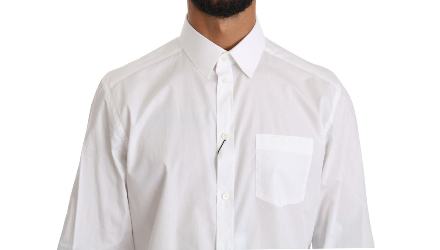 Weißes langärmeliges Kleid Formelles Hemd
