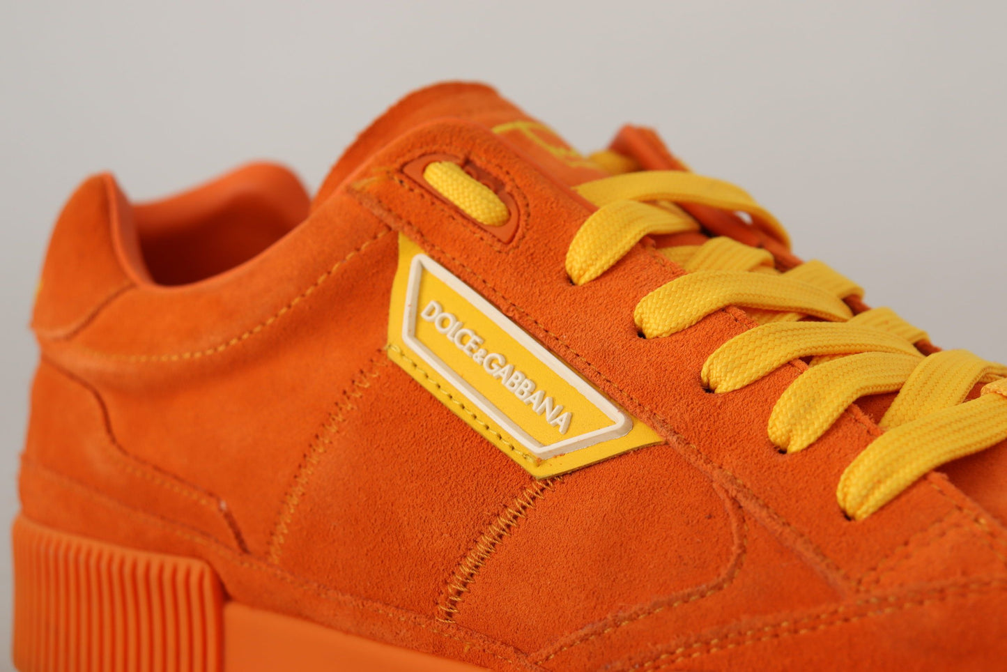 Orange Leder P.J. Tucker Turnschuhe Turnschuhe