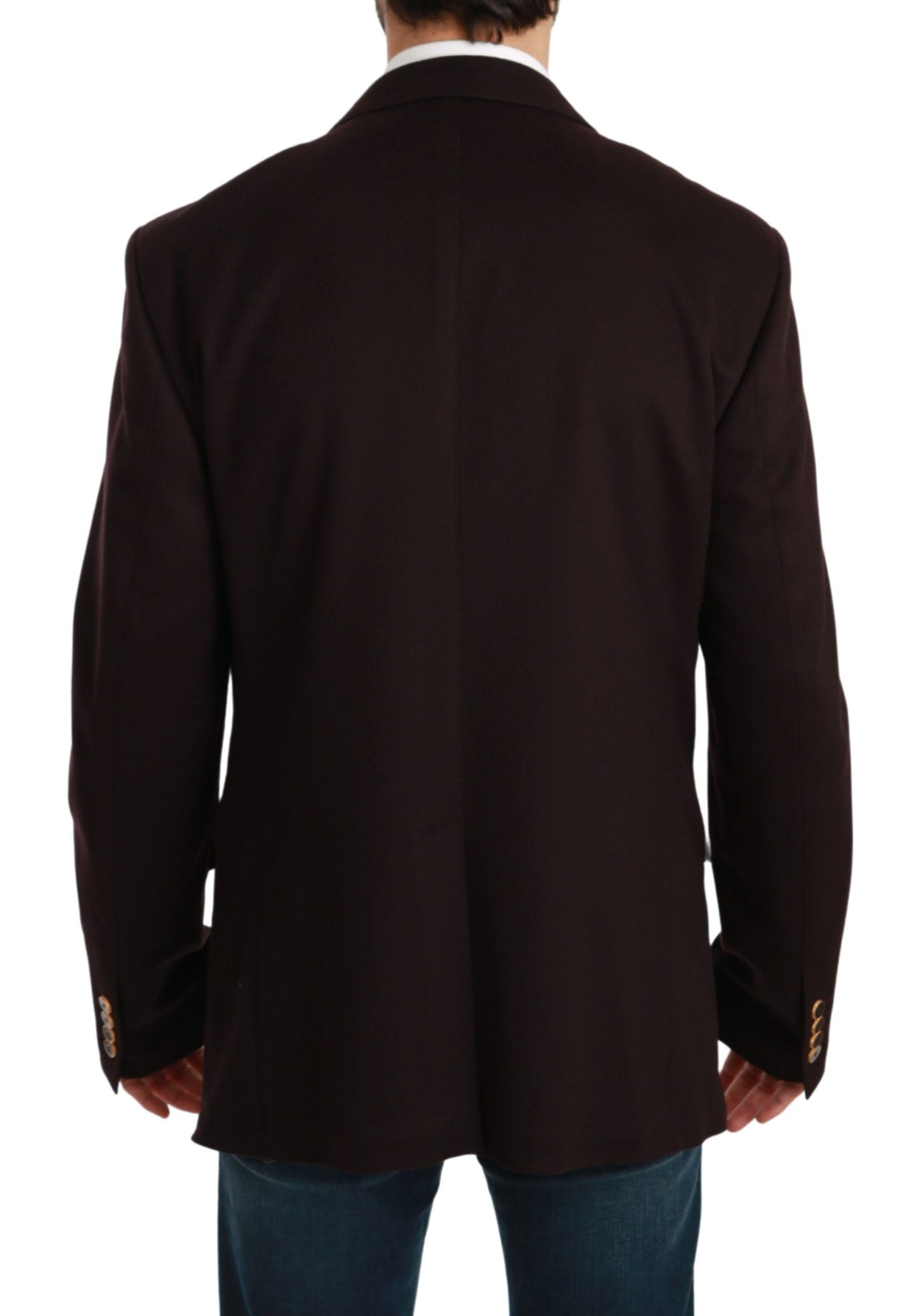 Bordeauxfarbener Kaschmirmantel TAORMINA Blazer