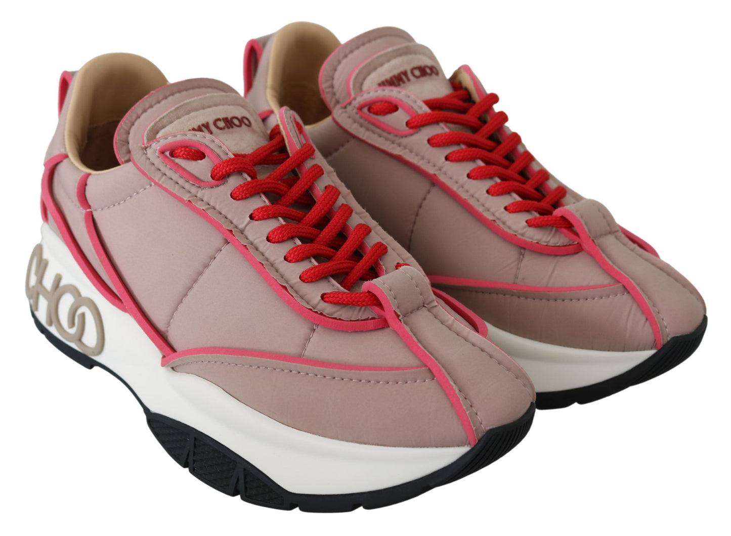 Ballet Rosa und Rote Raine Turnschuhe