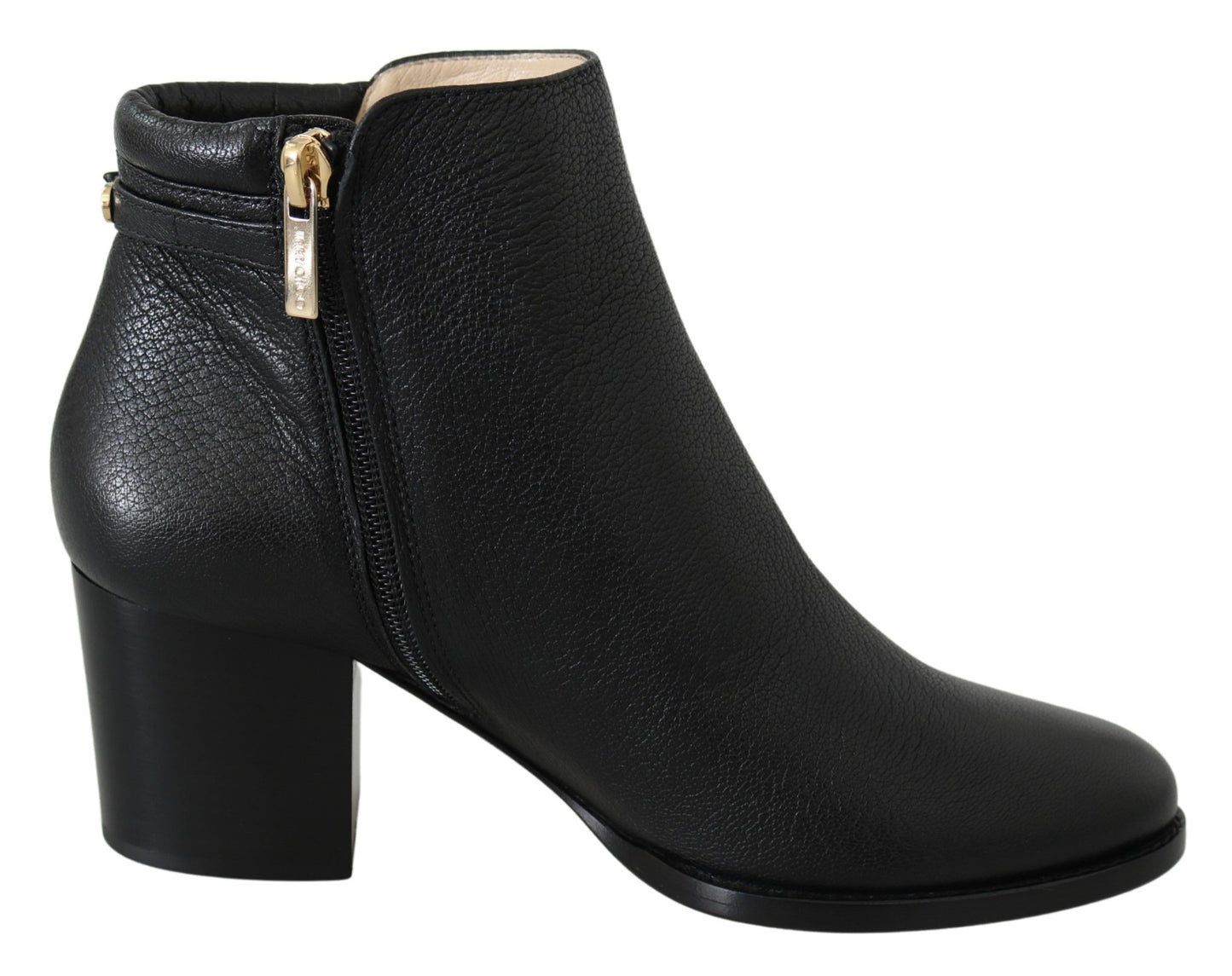 Schwarzes Leder Method 65 Stiefel