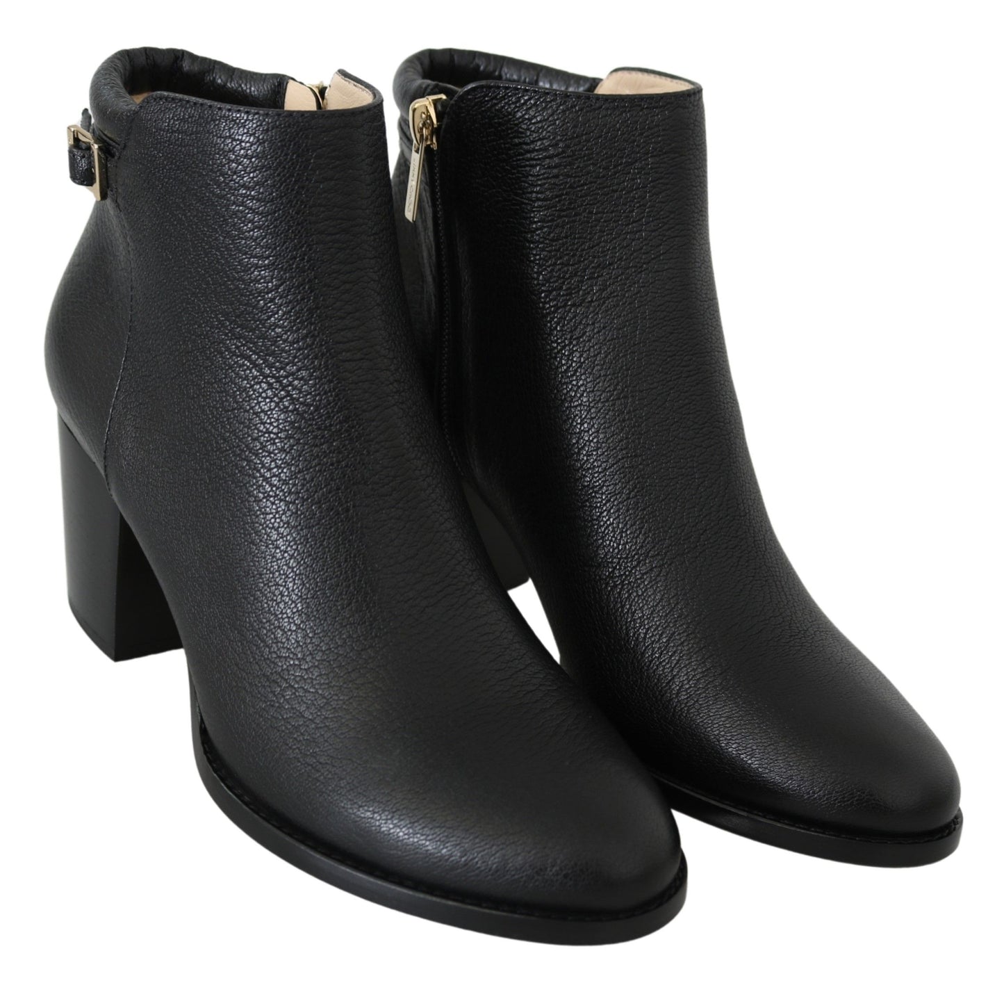 Schwarzes Leder Method 65 Stiefel