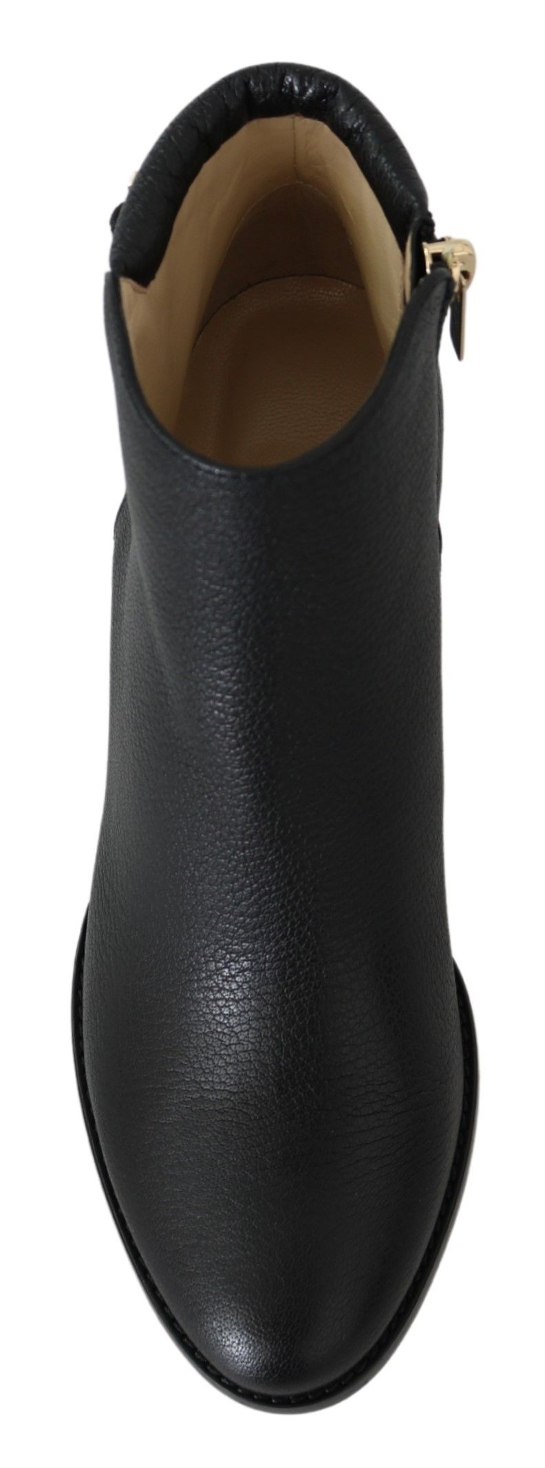 Schwarzes Leder Method 65 Stiefel
